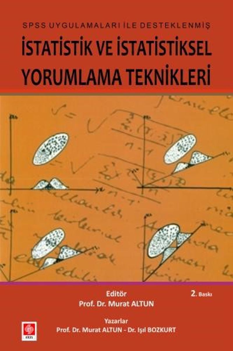 İstatistik ve İstatistiksel Yorumlama Teknikleri kitap kapağı