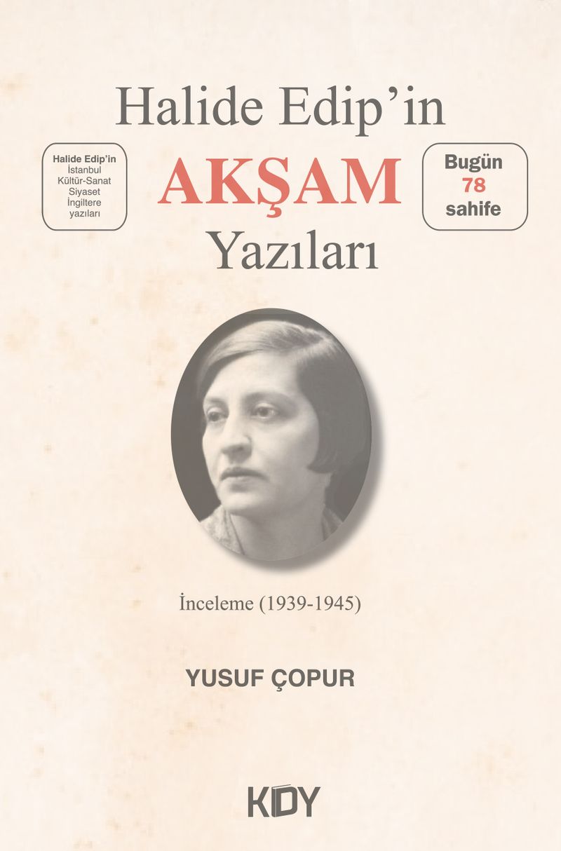 Halide Edip'in Akşam Yazıları kitap kapağı