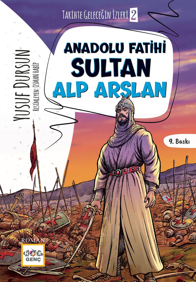 Anadolu Fatihi Sultan Alp Arslan 2 kitap kapağı