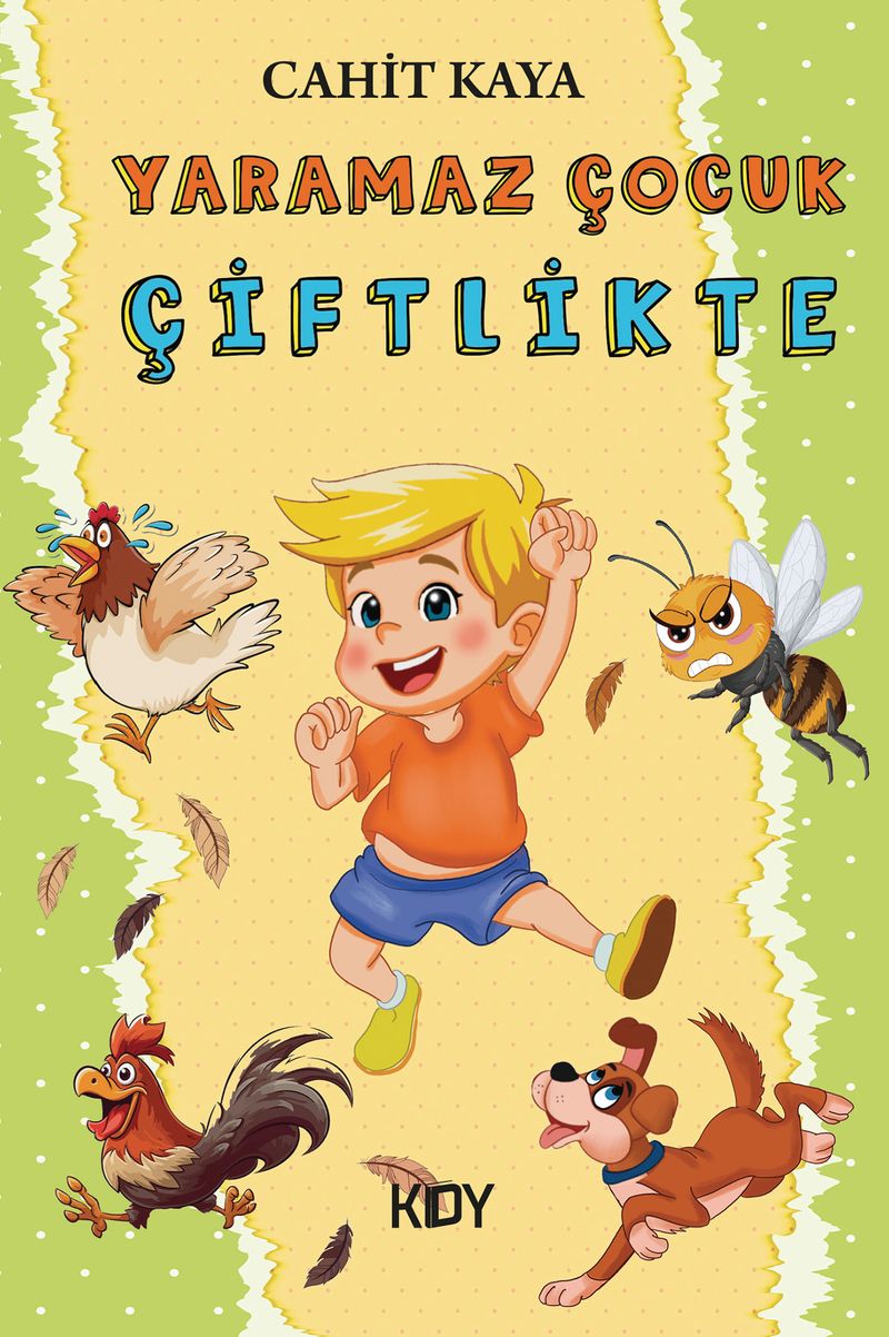 Yaramaz Çocuk Çiftlikte kitap kapağı
