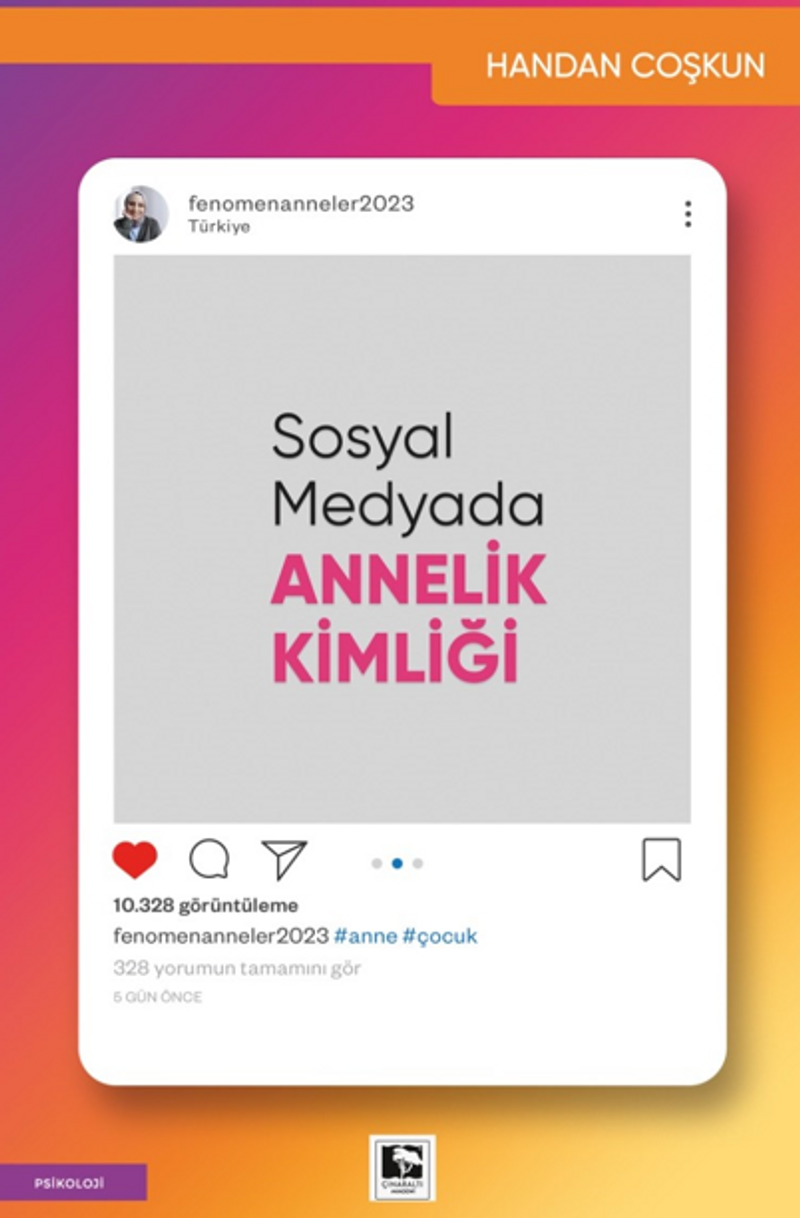 Sosyal Medyada Annelik Kimliği kitap kapağı