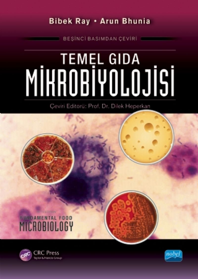 Temel Gıda Mikrobiyolojisi kitap kapağı