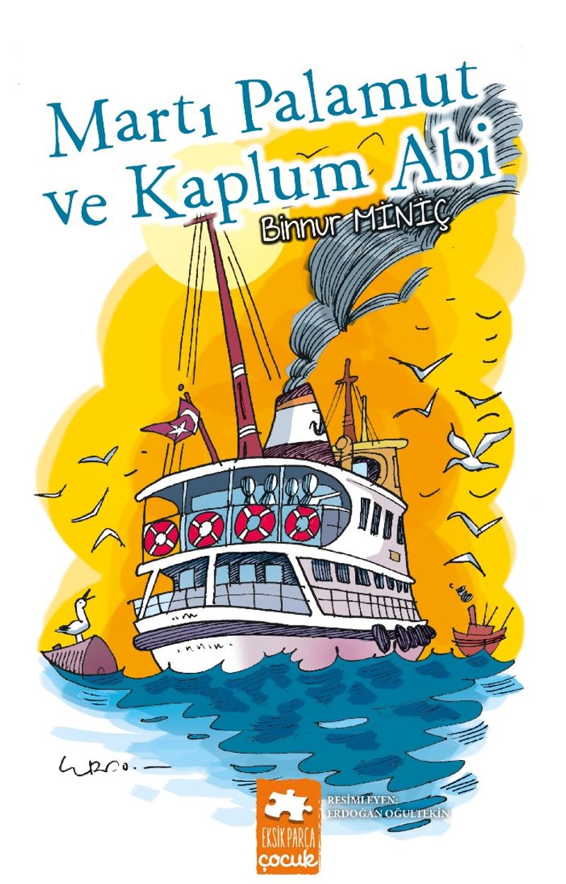 Martı Palamut ve Kaplum Abi kitap kapağı
