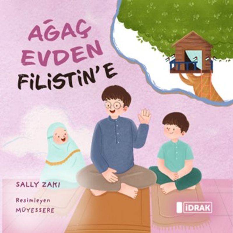 Ağaç Evden Filistin'e kitap kapağı