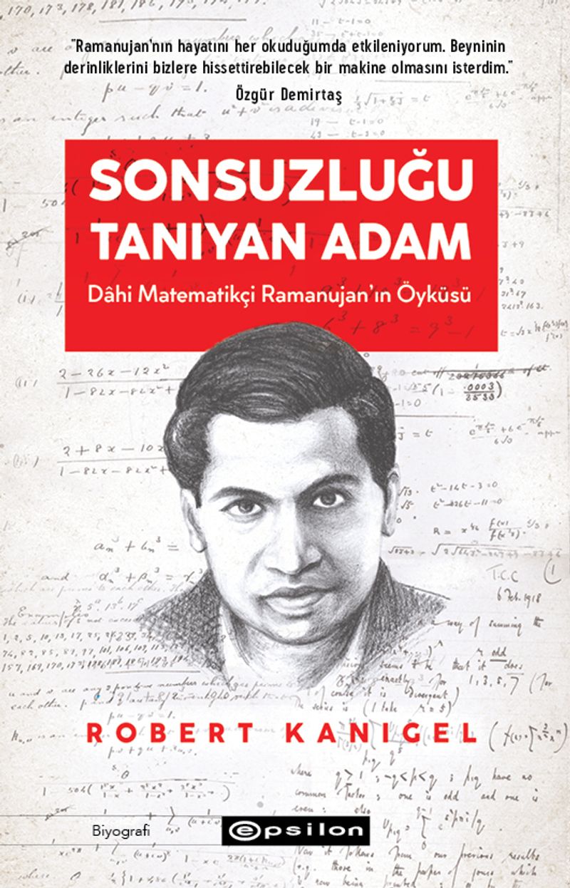 Sonsuzluğu Tanıyan Adam kitap kapağı