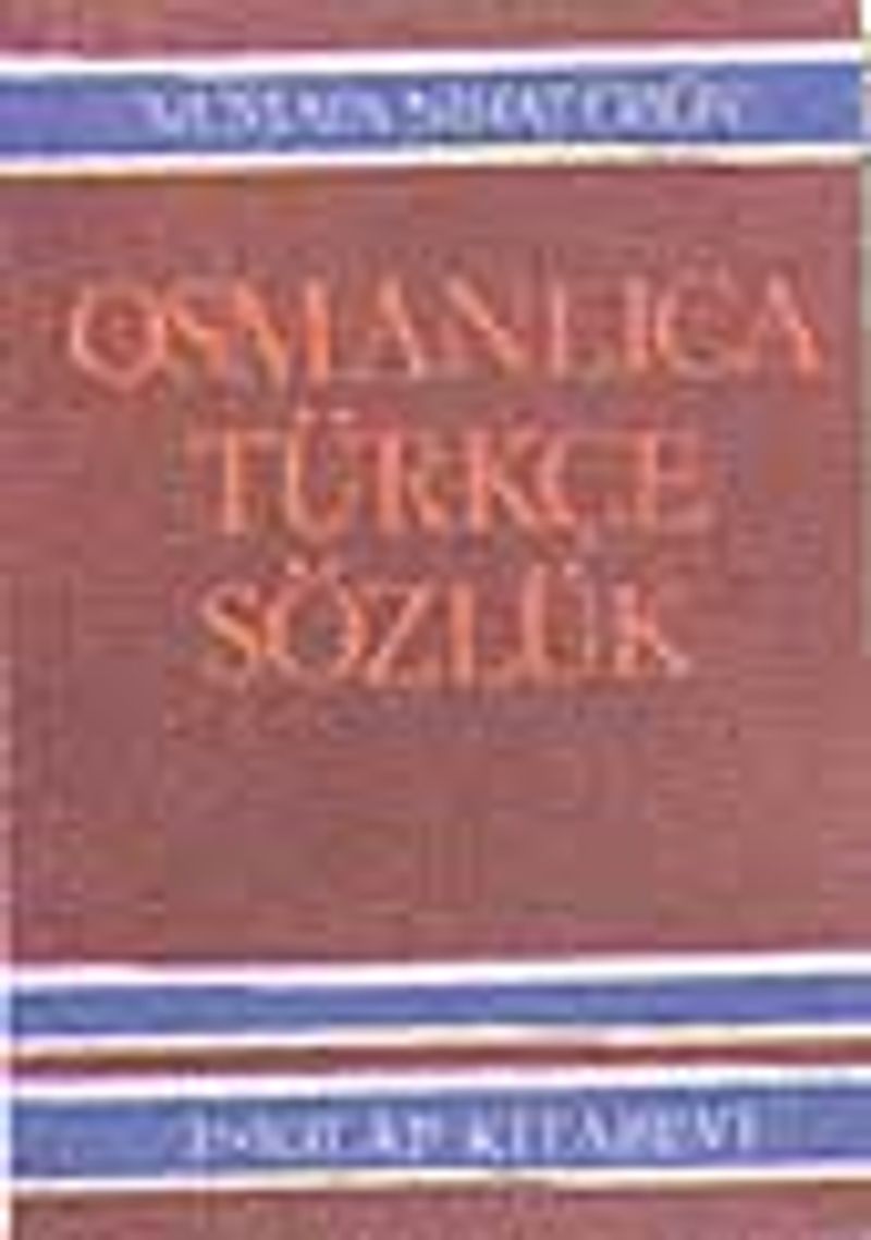 Küçük Osmanlıca Türkçe Sözlük kitap kapağı