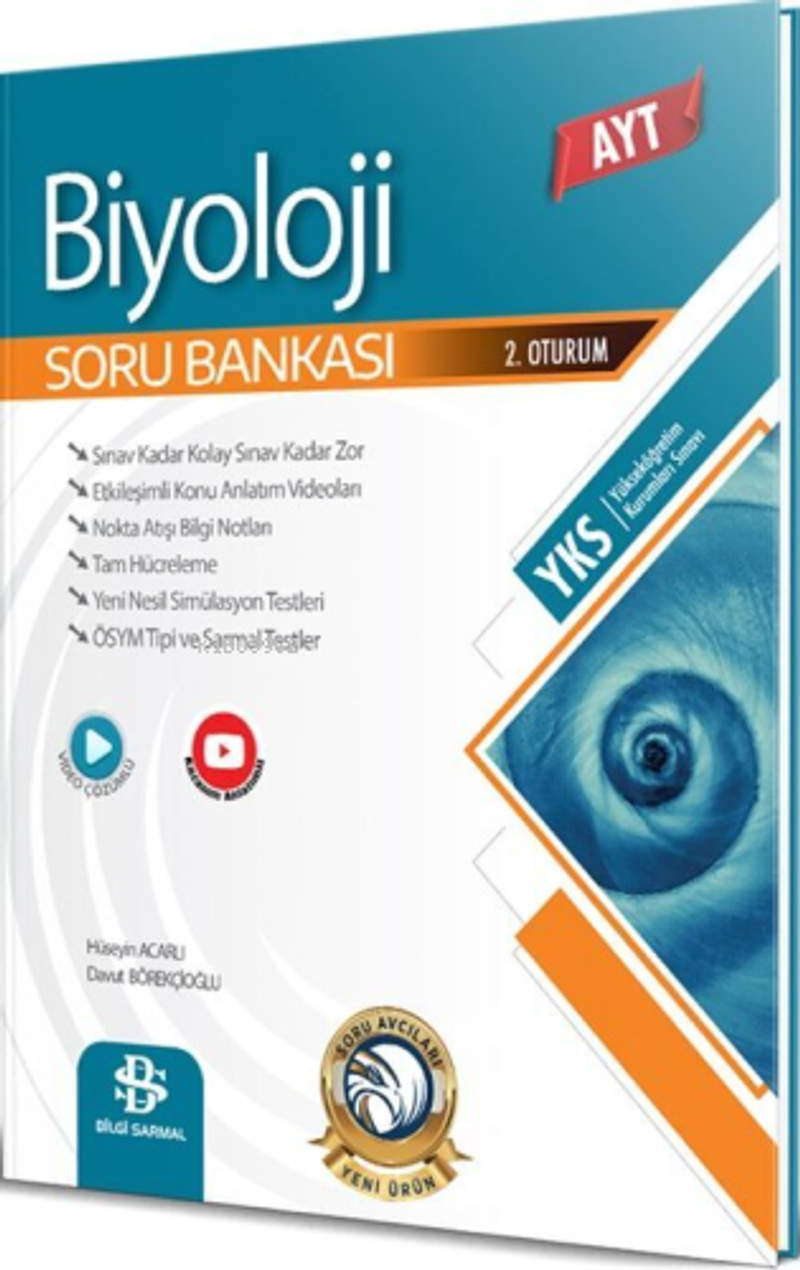 AYT Biyoloji Soru Bankası kitap kapağı