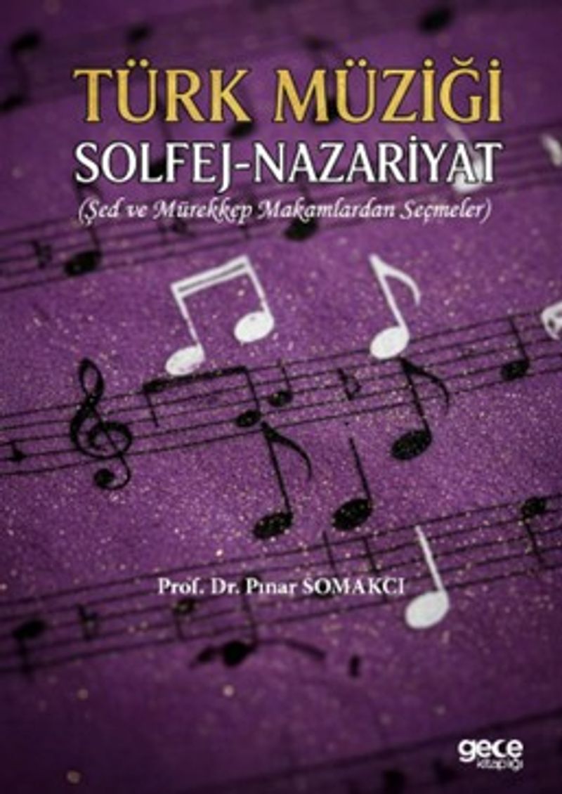 Türk Müziği Solfej-Nazariyat kitap kapağı