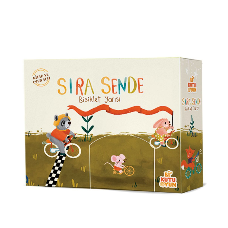 Sıra Sende / Bisiklet Yarışı kitap kapağı
