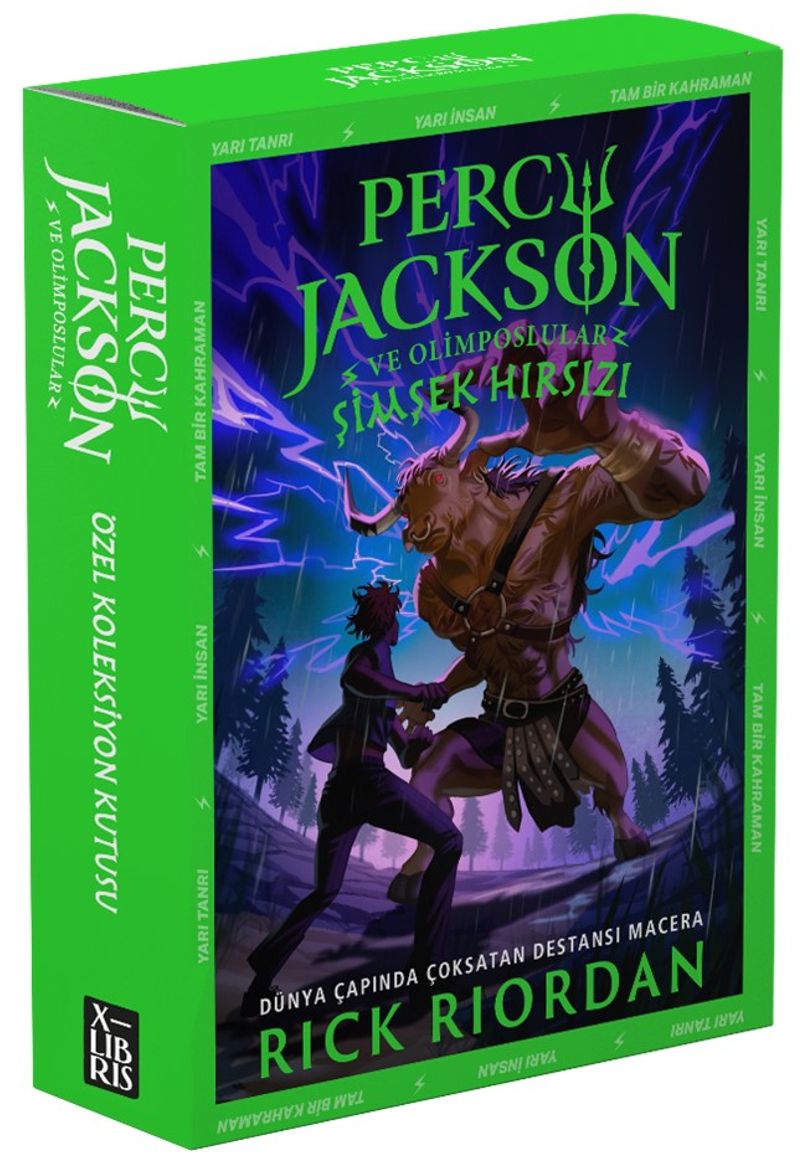Percy Jackson Özel Koleksiyon Kutusu kitap kapağı