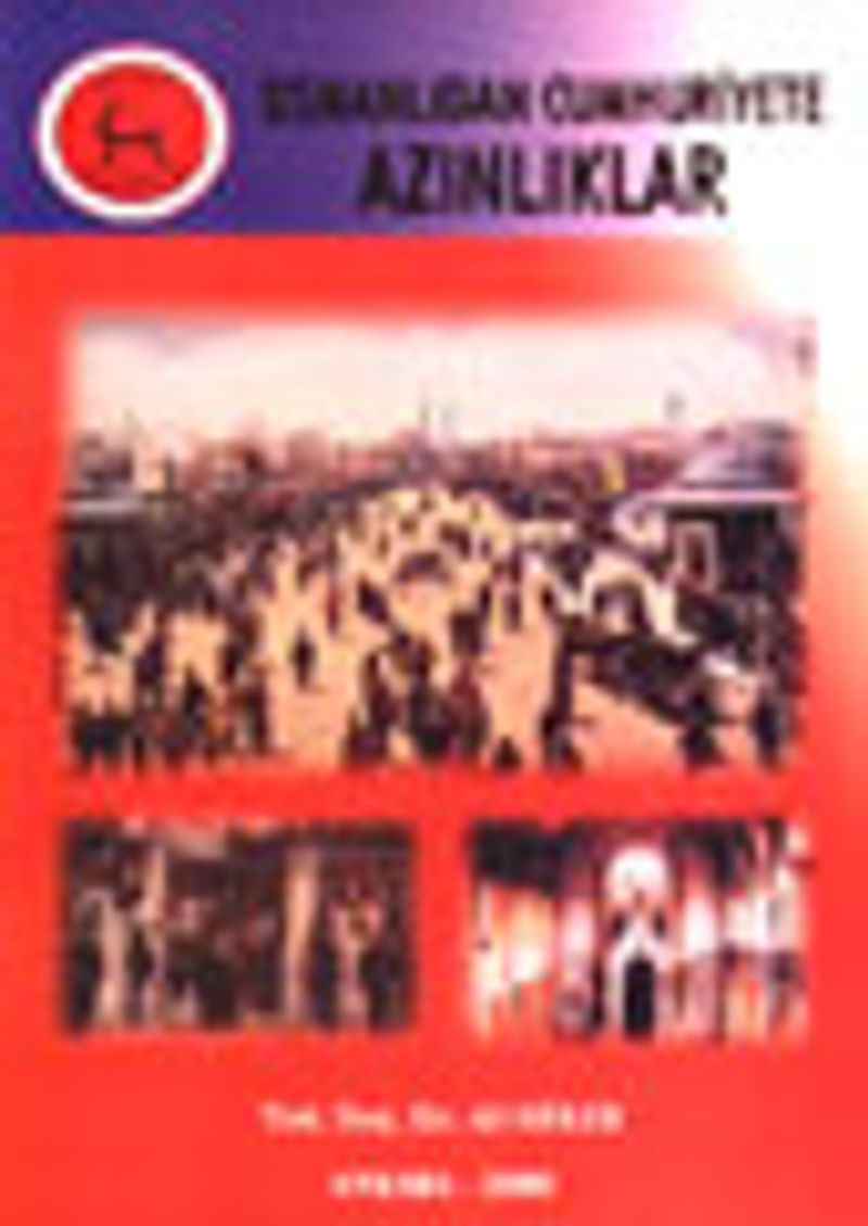 Osmanlıdan Cumhuriyete Azınlıklar (6-E-4) kitap kapağı
