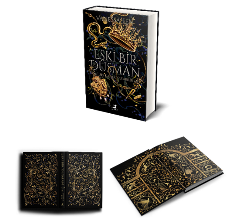 Eski Bir Düşman (Canavarlar Üçlemesi 3) Ciltli kitap kapağı