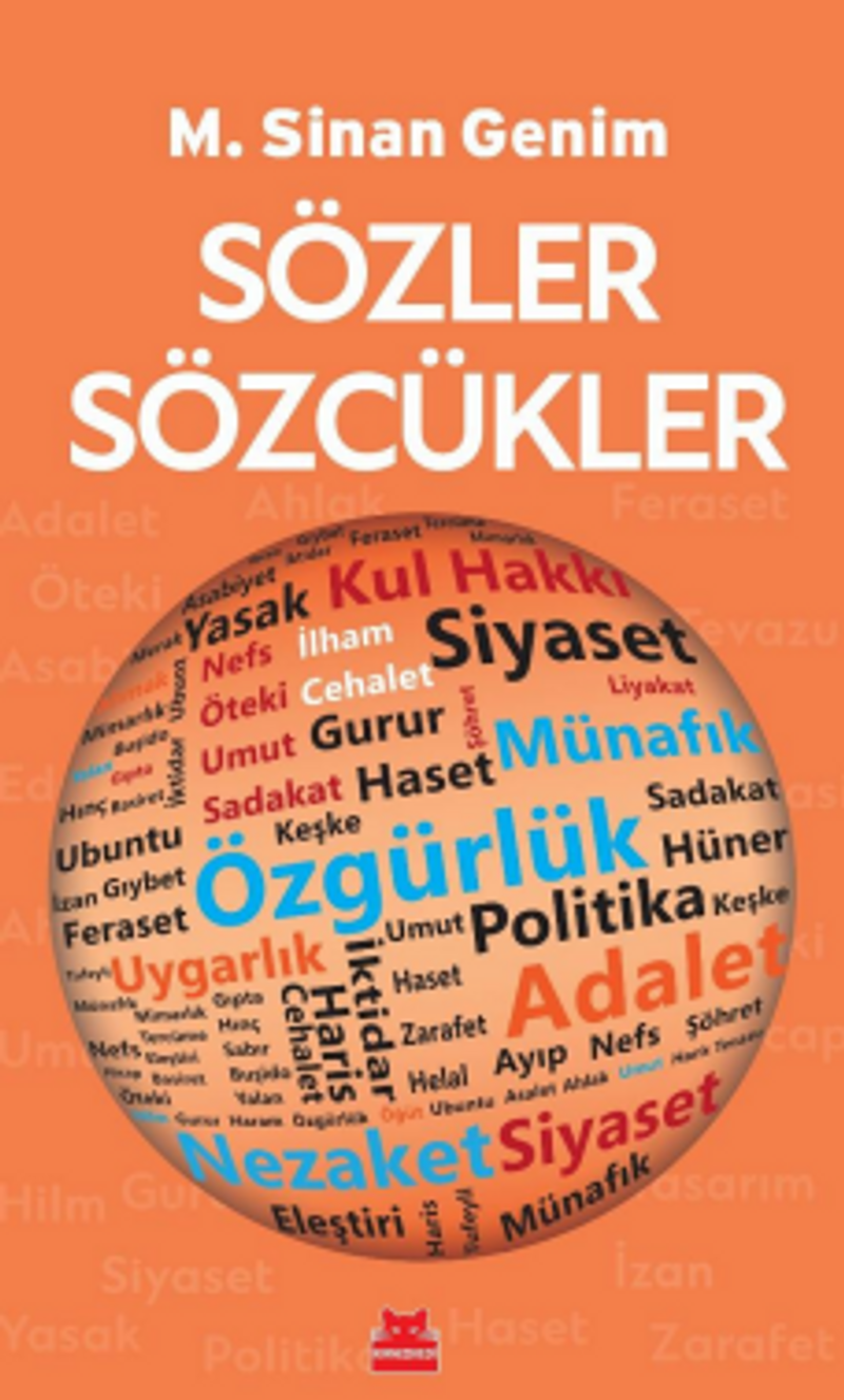 Sözler Sözcükler kitap kapağı