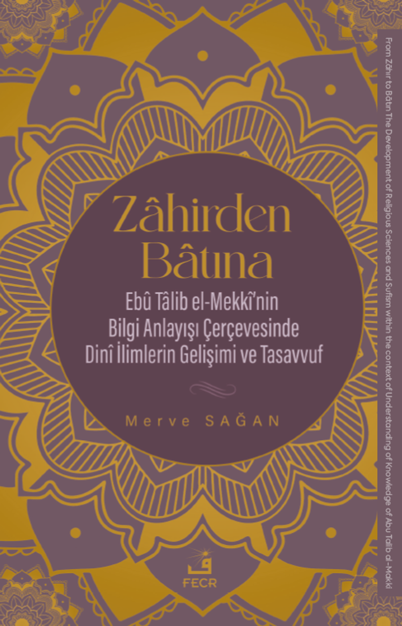 Zahirden Batına kitap kapağı