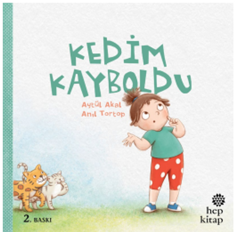 Kedim Kayboldu kitap kapağı