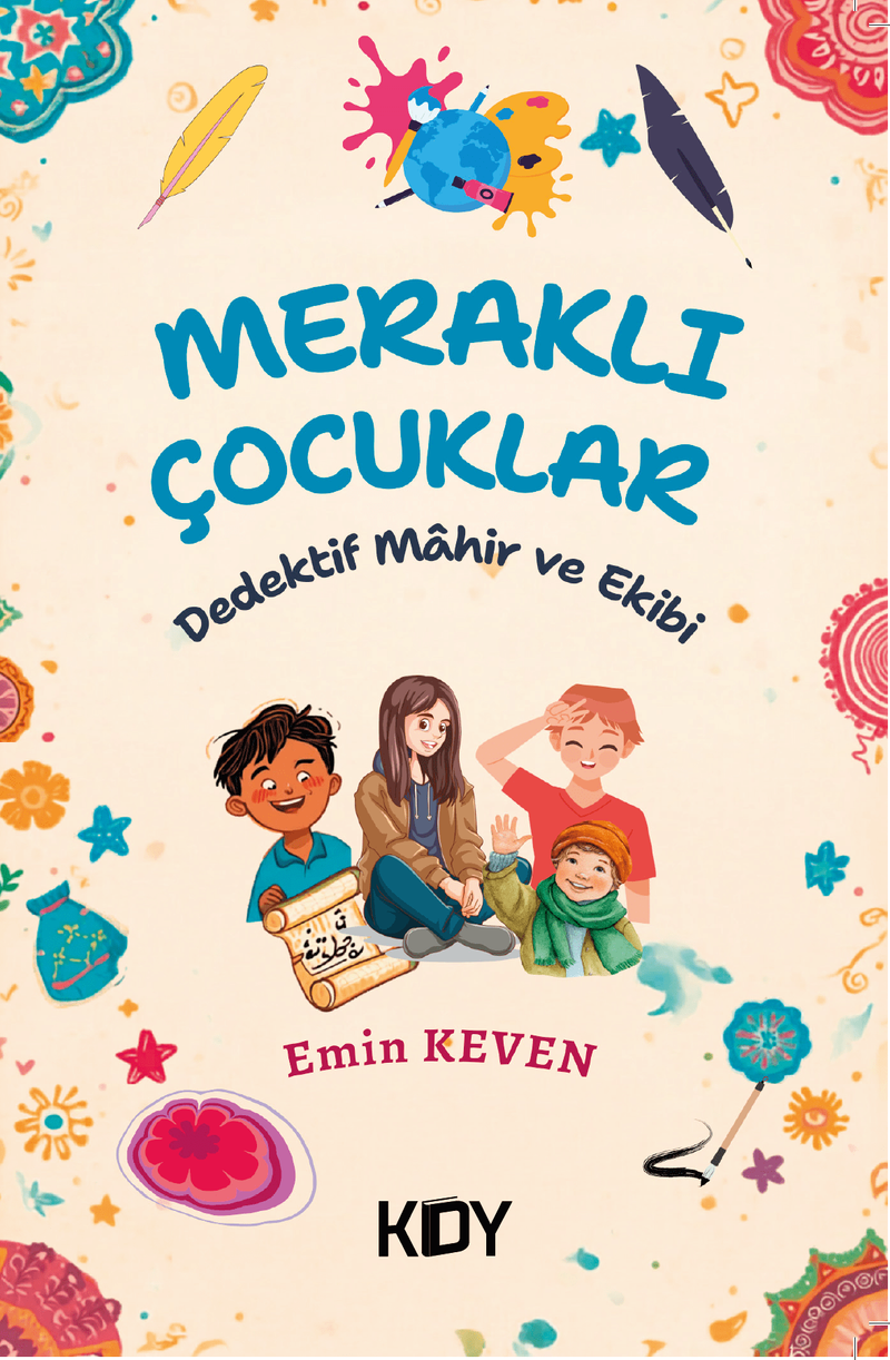 Meraklı Çocuklar! Dedektif Mahir ve Ekibi kitap kapağı