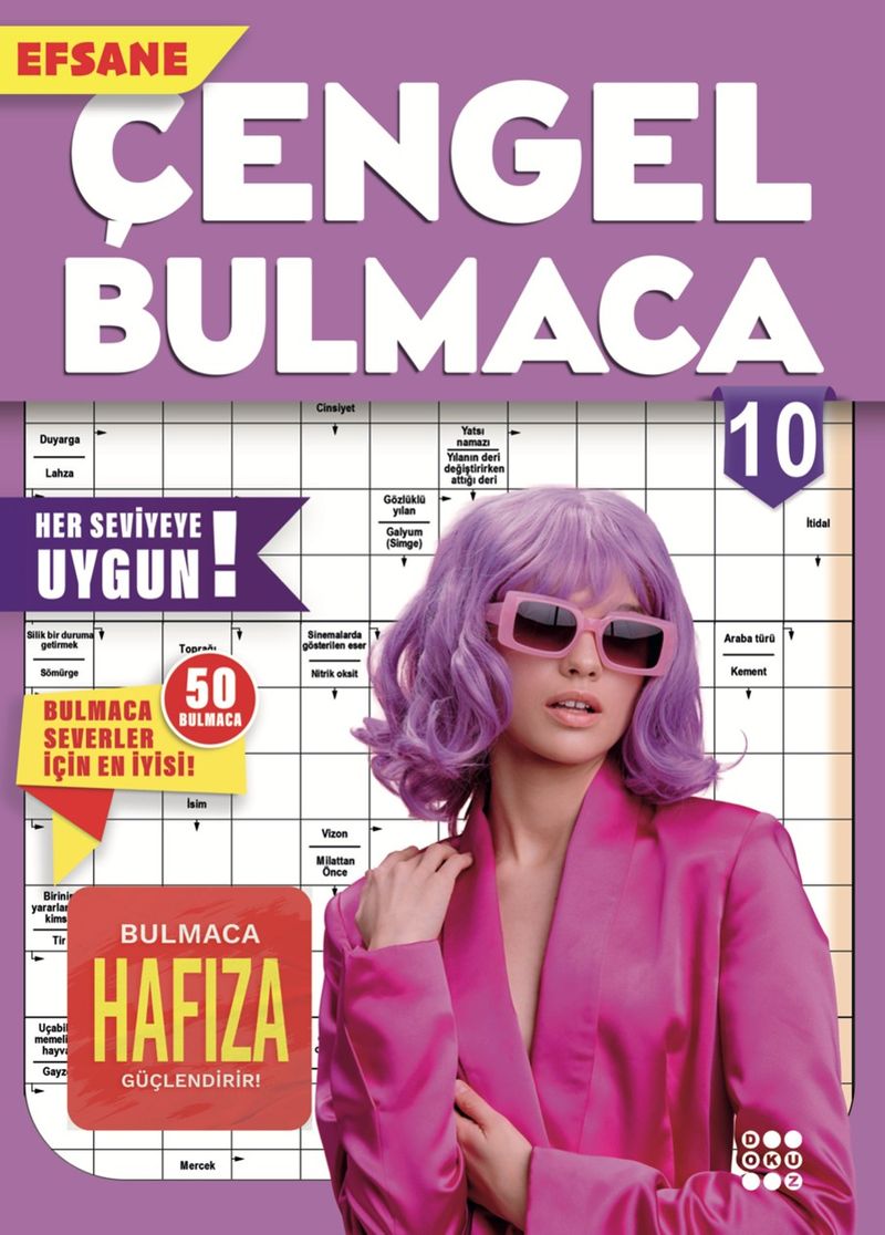 Efsane Çengel Bulmaca 10 kitap kapağı
