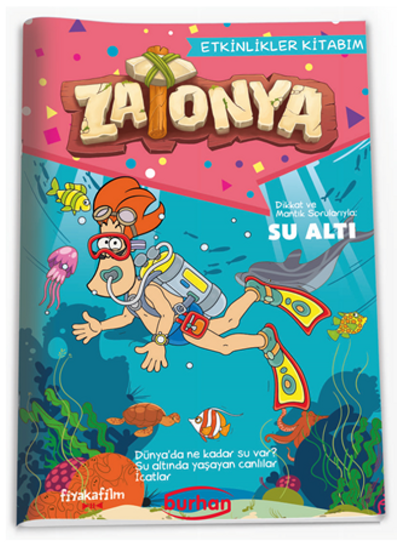 Zatonya Su Altı Kitabı kitap kapağı