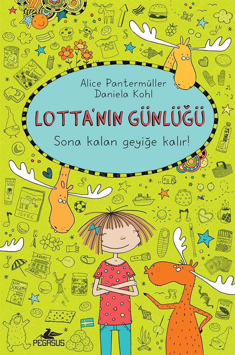Lotta'nın Günlüğü 6: Sona Kalan Geyiğe Kalır! (Ciltli) kitap kapağı