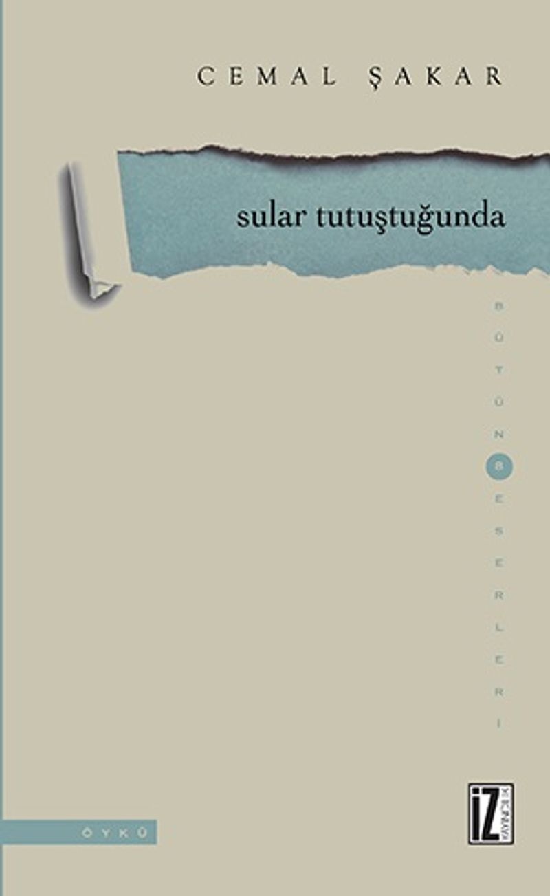 Sular Tutuştuğunda kitap kapağı