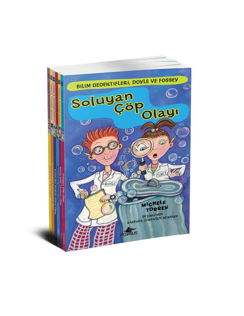 Bilim Dedektifleri Doyle ve Fossey Serisi Takım Set (6 Kitap) kitap kapağı