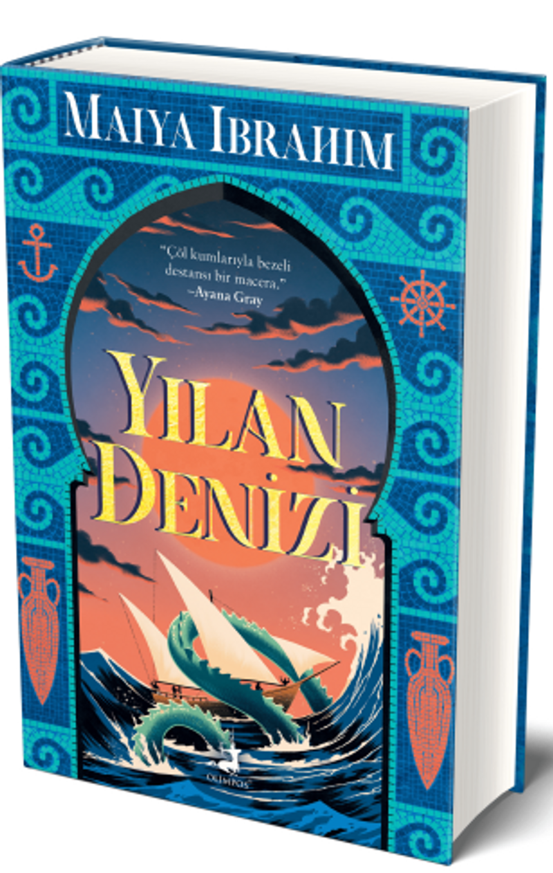 Yılan Denizi (Ciltli) kitap kapağı