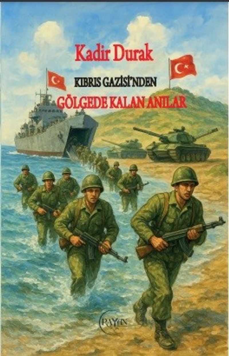 Kıbrıs Gazisi'nden Gölgede Kalan Anılar kitap kapağı