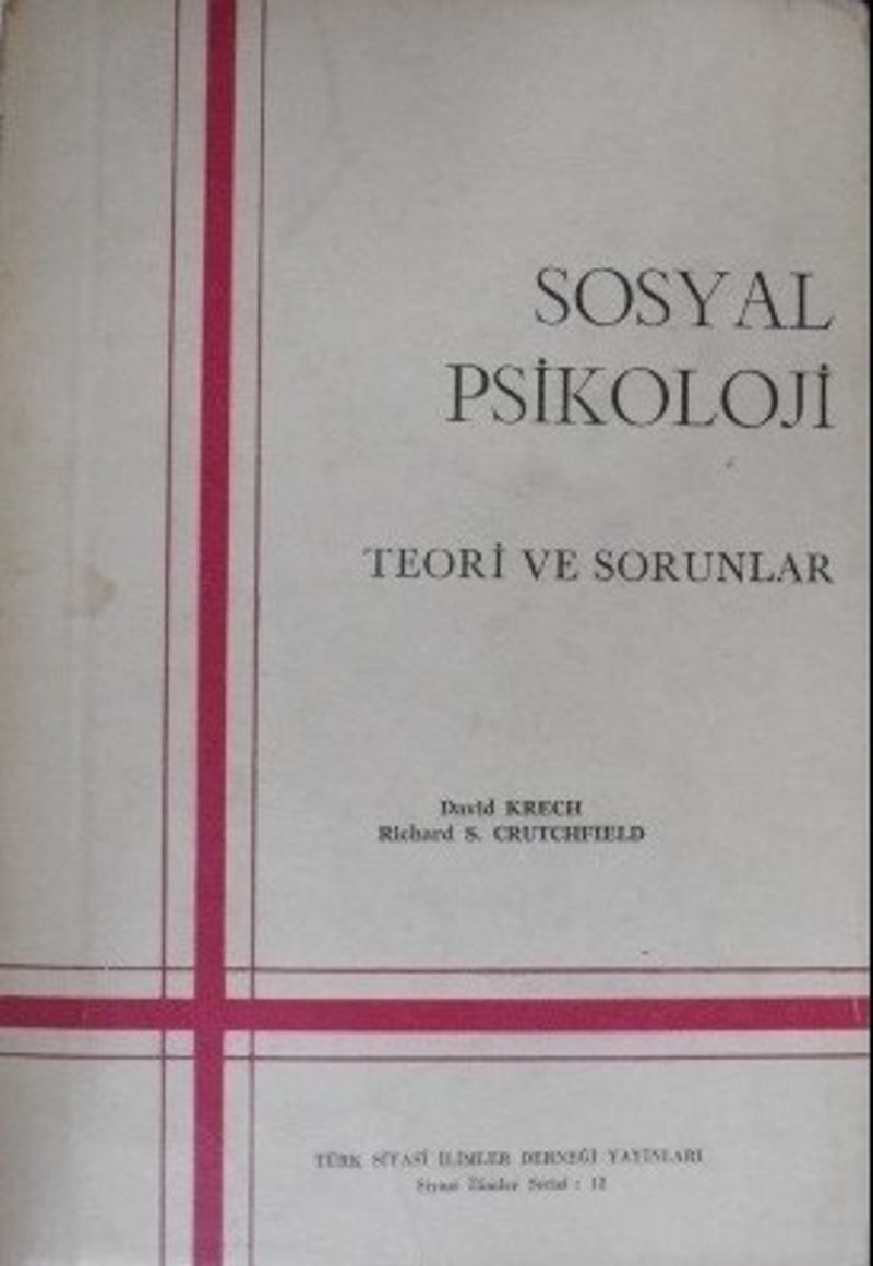 Sosyal Psikoloji Kod: 11-D-24 kitap kapağı