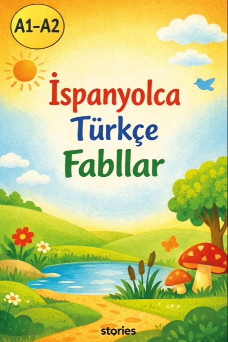 A1-A2 İspanyolca Türkçe Fabllar kitap kapağı