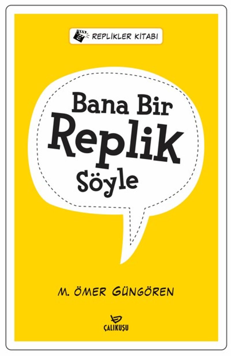 Bana Bir Replik Söyle kitap kapağı