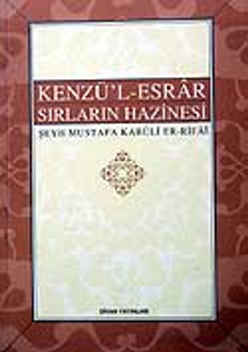 Kenzü'l Esrar Sırların Hazinesi kitap kapağı