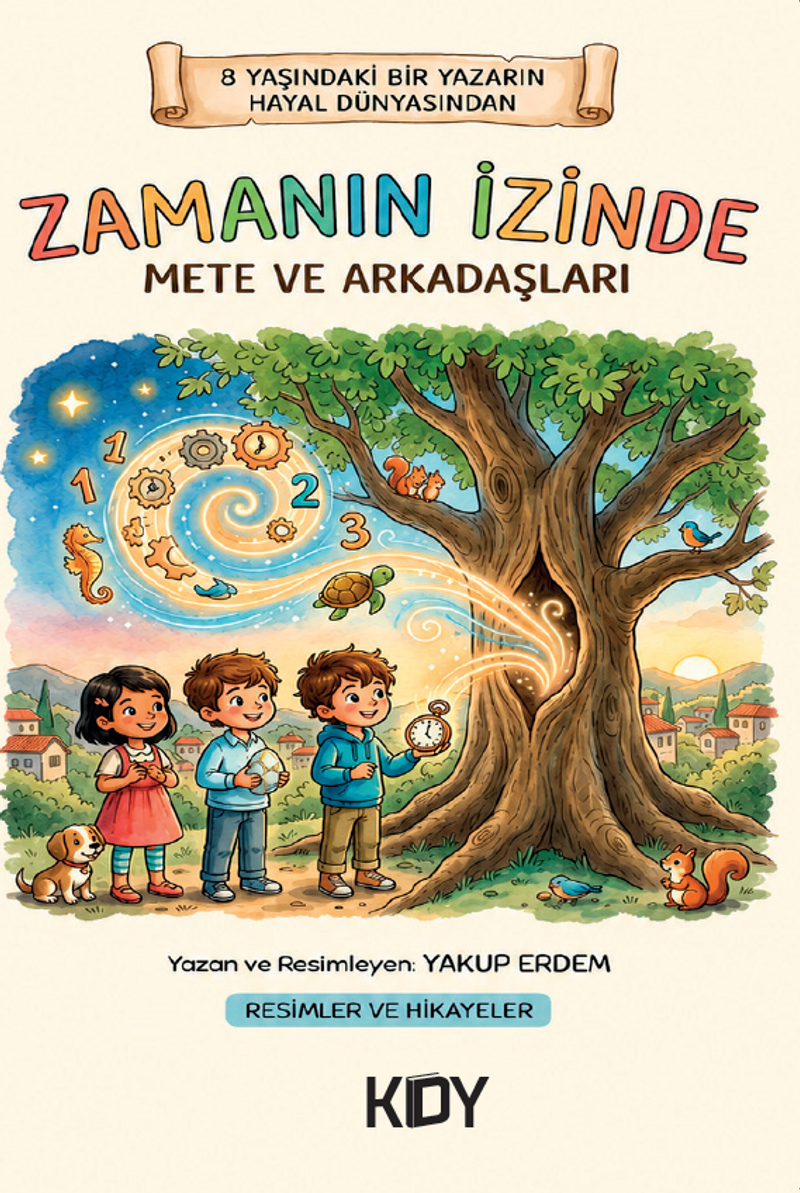 Zamanın İzinde kitap kapağı