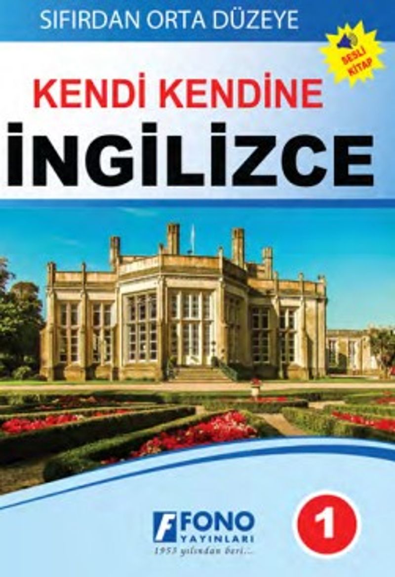 Sıfırdan Orta Düzeye - Kendi Kendine İngilizce 1 kitap kapağı