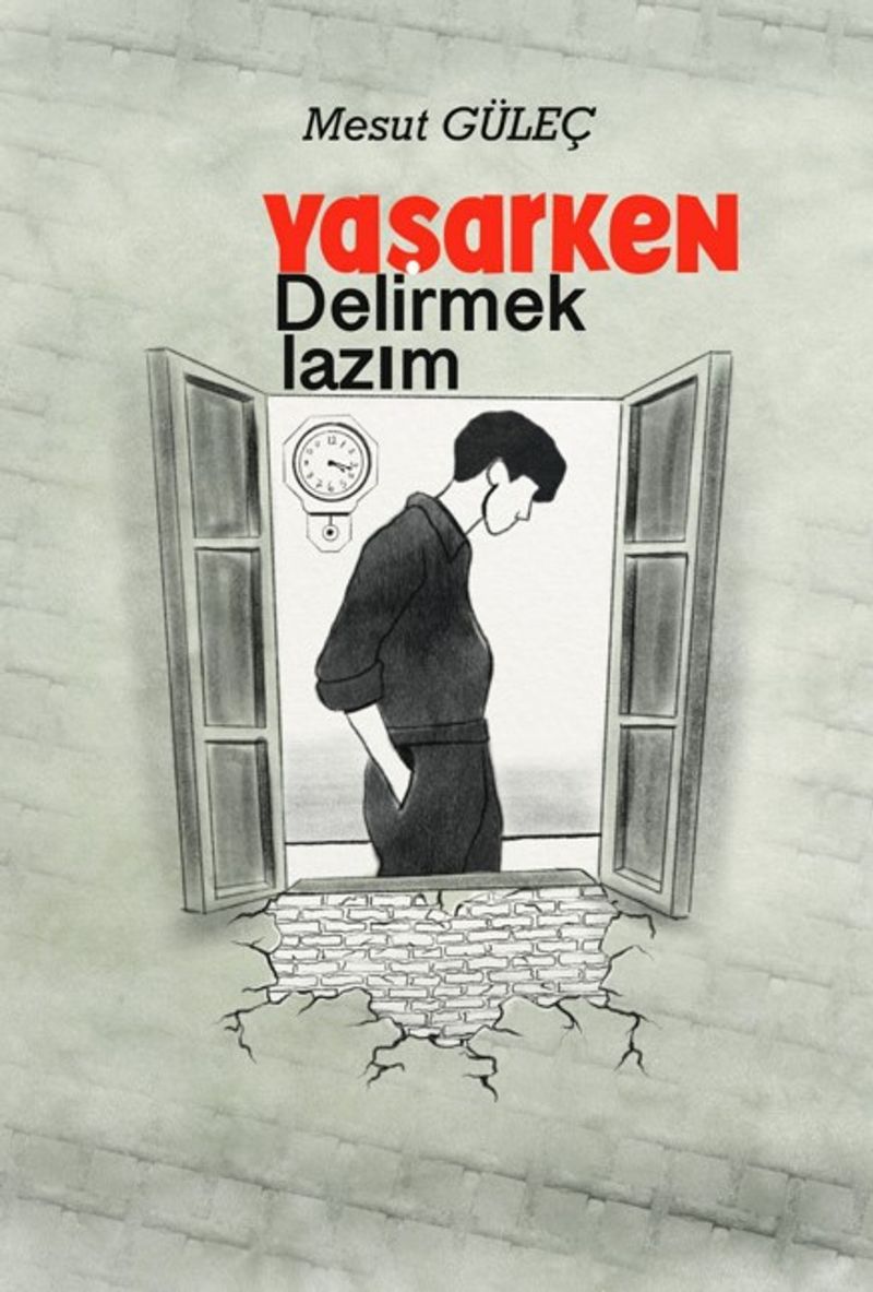 Yaşarken Delirmek Lazım kitap kapağı