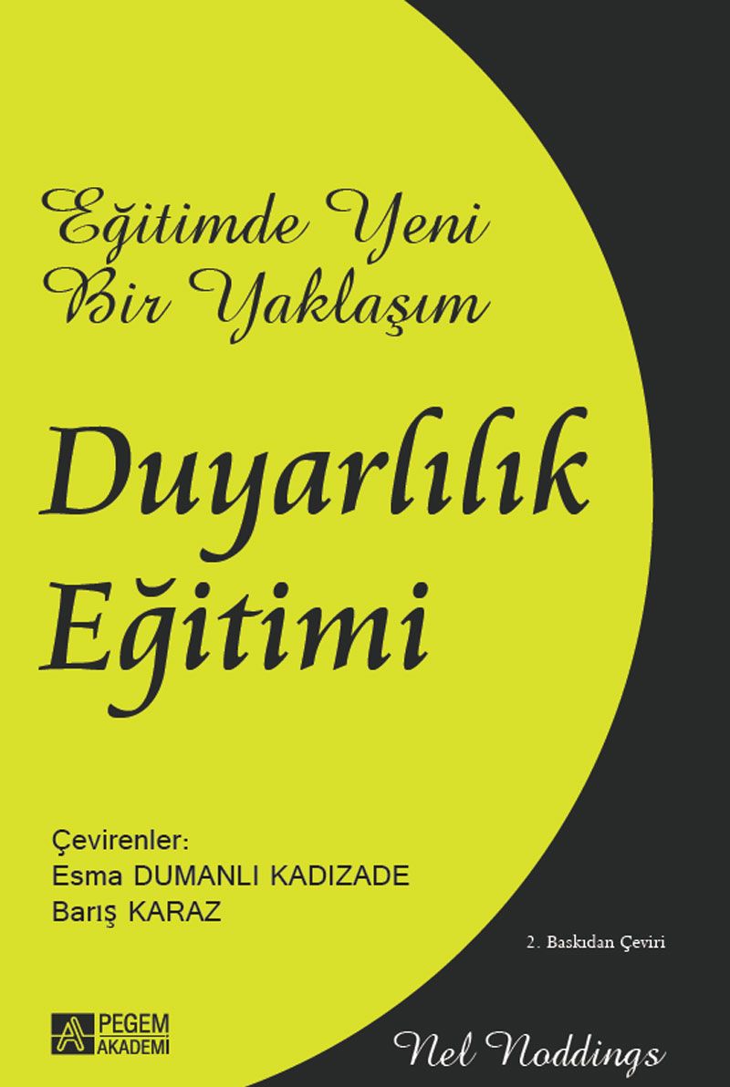 Eğitimde Yeni Bir Yaklaşım: Duyarlılık Eğitimi kitap kapağı