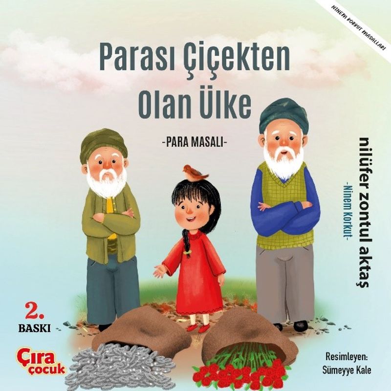 Parası Çiçekten Olan Ülke Para Masalı kitap kapağı