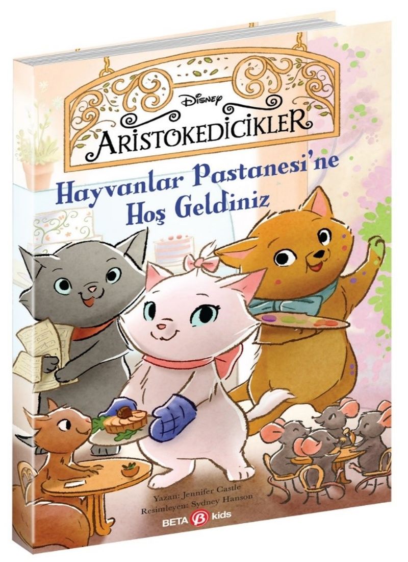 Disneyaristokedicikler Hayvanlar Pastanesine Hoş Geldiniz kitap kapağı