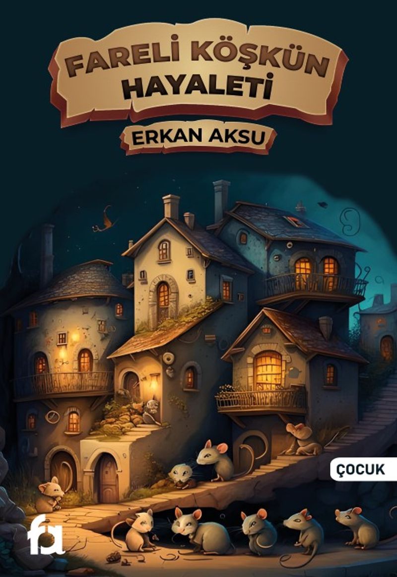 Fareli Köşkün Hayaleti kitap kapağı