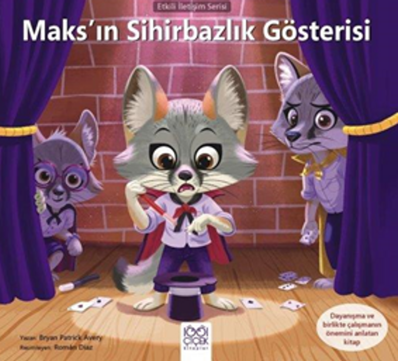 Maks'ın Sihirbazlık Gösterisi kitap kapağı