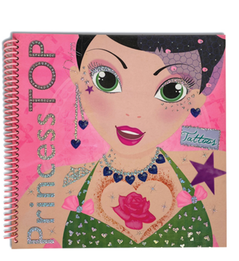 Prıncess Top Desıngns Tattoos kitap kapağı