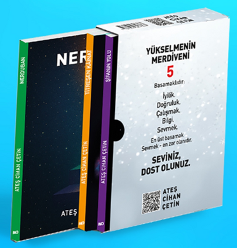 Ateş Cihan Çetin Kitapları (3'lü Set) kitap kapağı