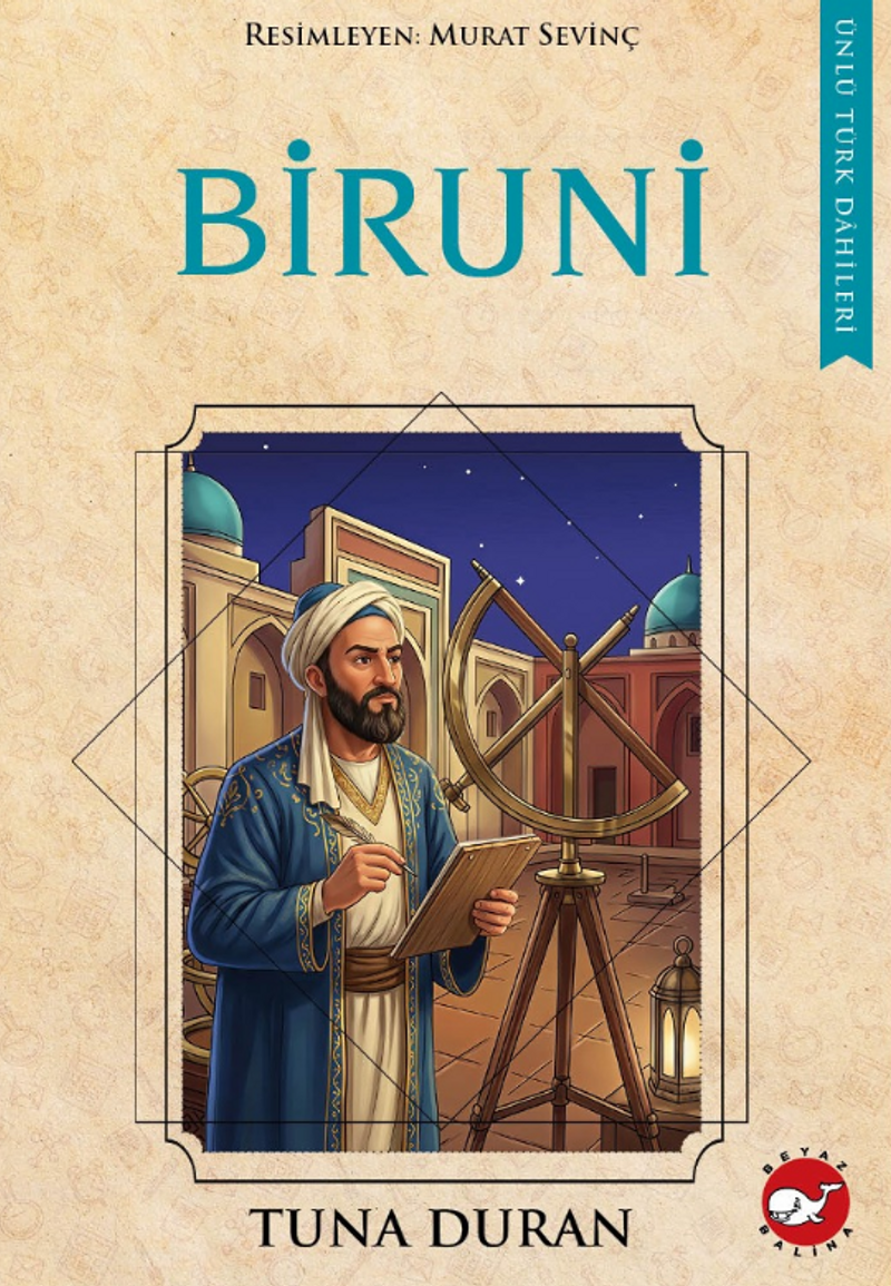 Ünlü Türk Dahileri / Biruni kitap kapağı