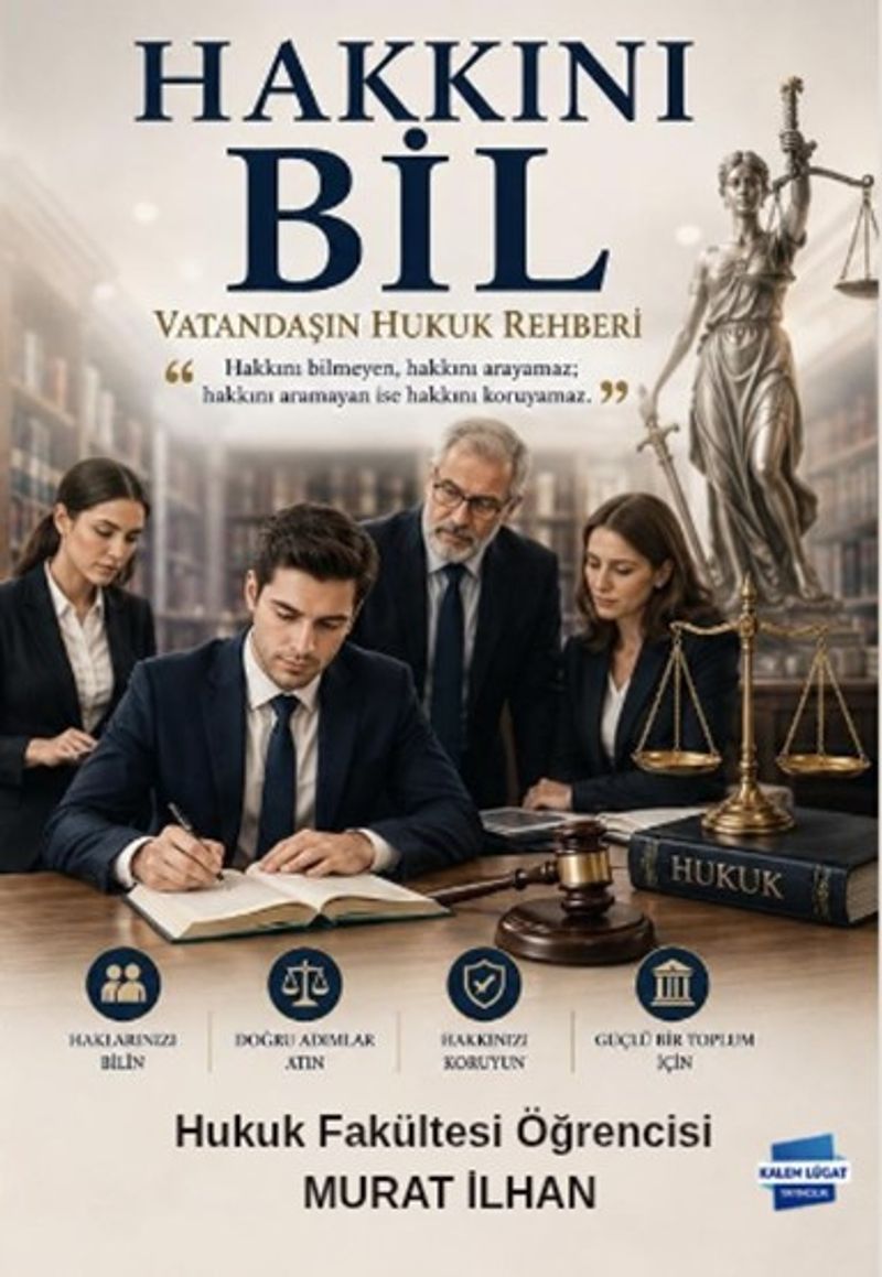 Hakkını Bil Vatandaşın Hukuk Rehberi kitap kapağı