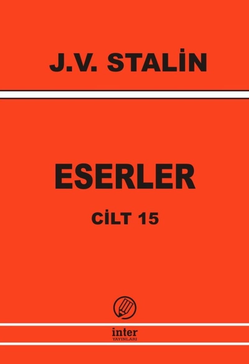 Eserler 15 Stalin kitap kapağı
