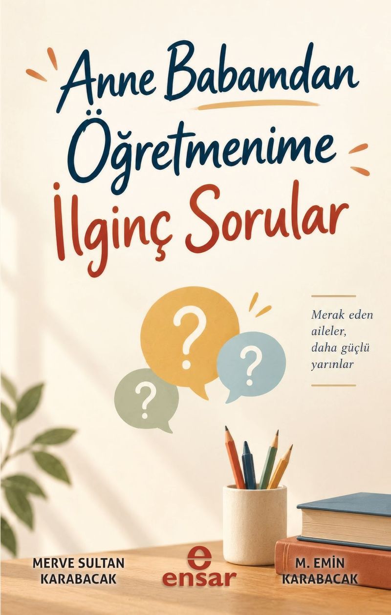 Anne Babamdan Öğretmenime İlginç Sorular kitap kapağı