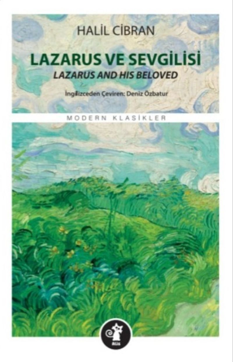 Lazarus ve Sevgilisi (Türkçe-İngilizce) kitap kapağı