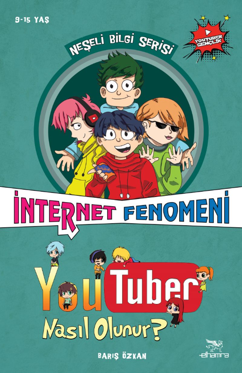 Youtuber Nasıl Olunur? İnternet Fenomeni kitap kapağı