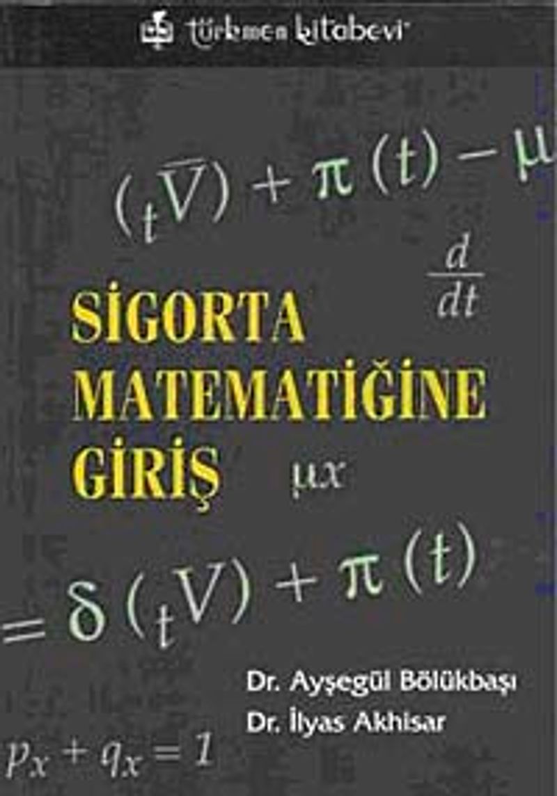 Sigorta Matematiğine Giriş kitap kapağı