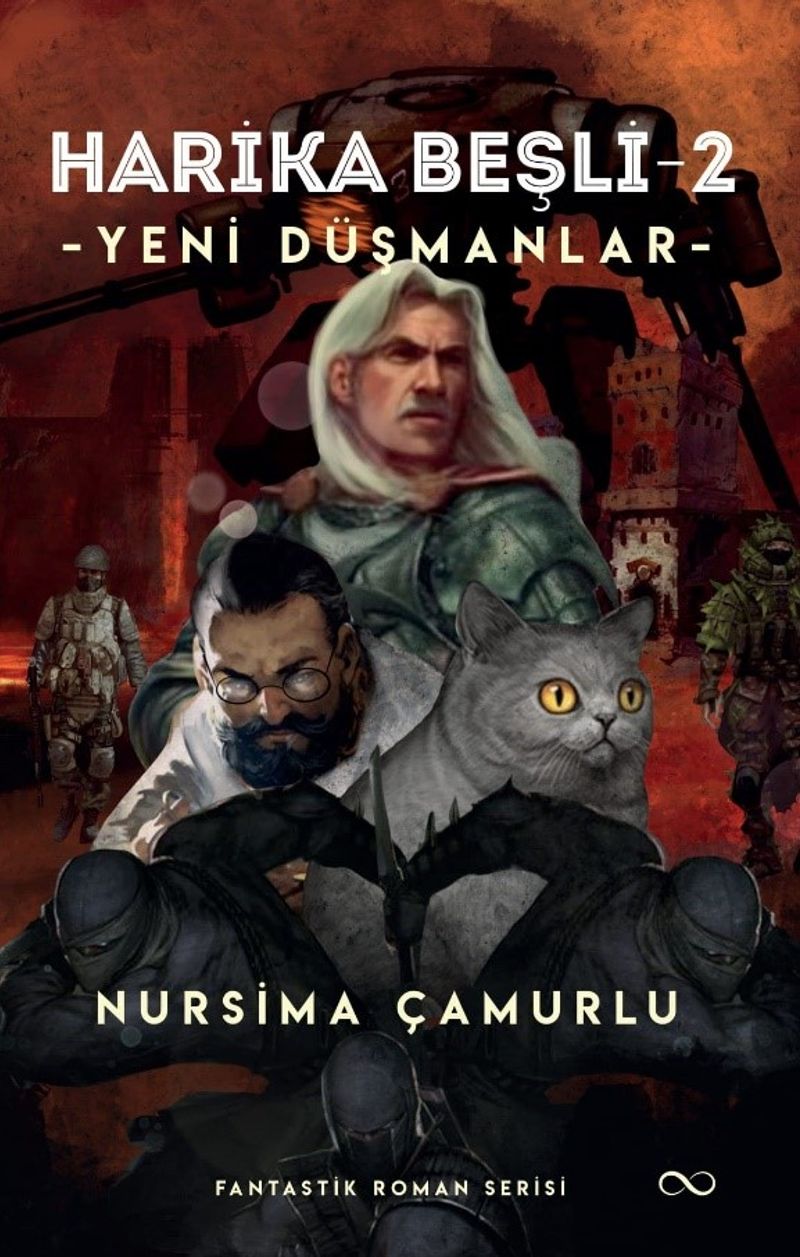 Harika Beşli 2 / Yeni Düşmanlar kitap kapağı