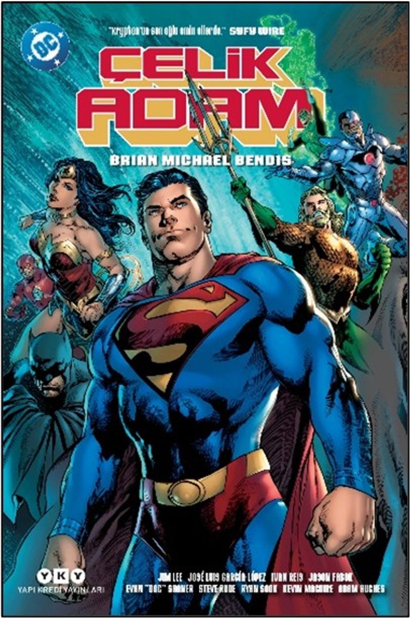 Superman / Çelik Adam kitap kapağı